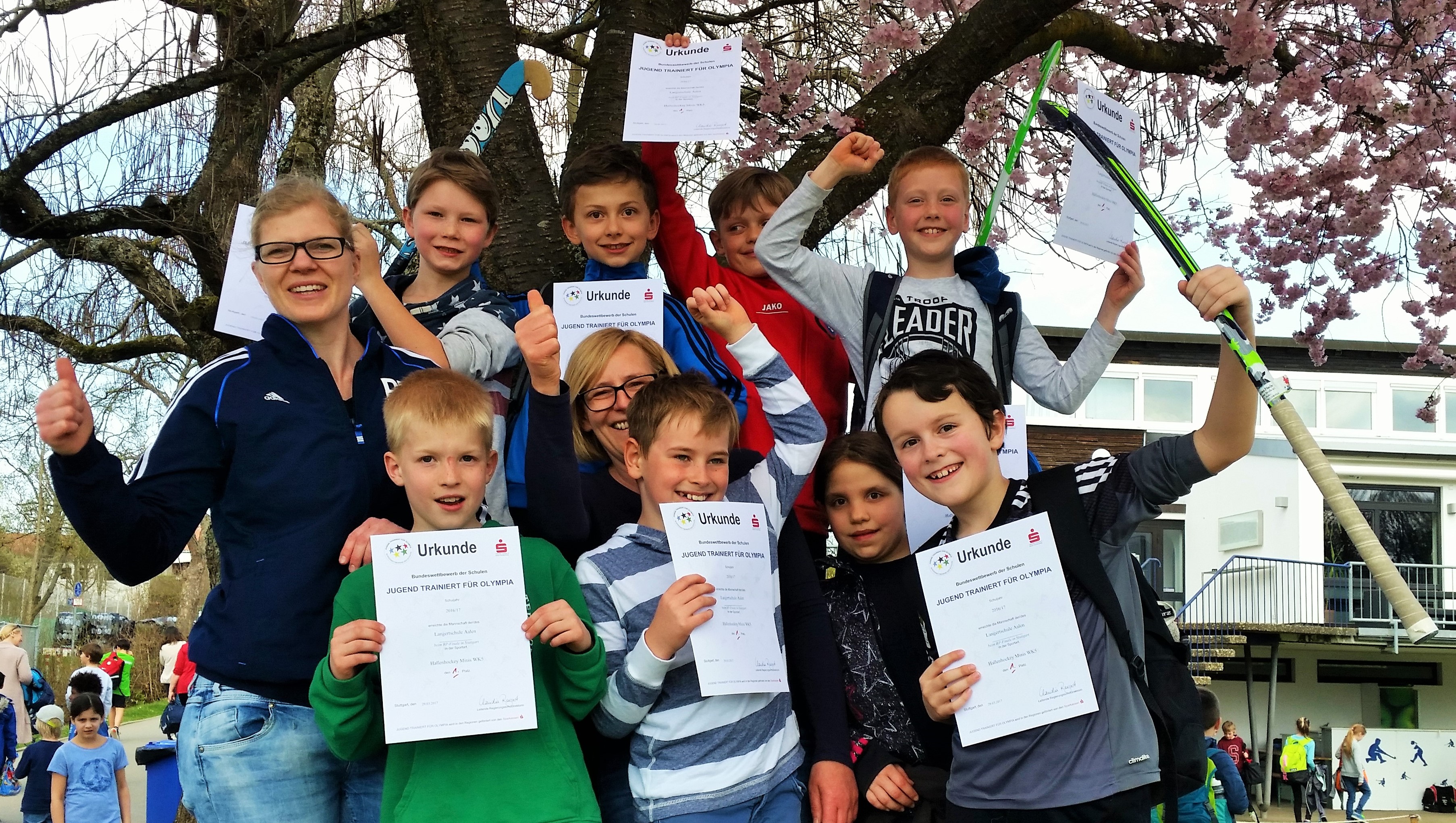 Langertschule gewinnt Regierungspräsidium-Finale im Hallenhockey