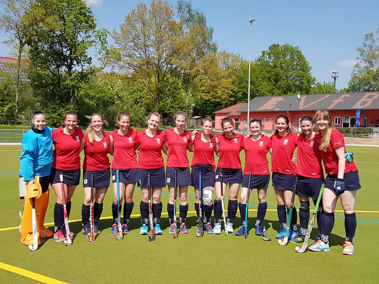 Erneuter Sieg der Hockeydamen in Villingen