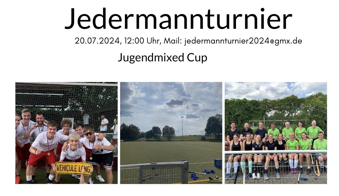 Einladung Jedermannturnier + Jugendmixed Cup 2024