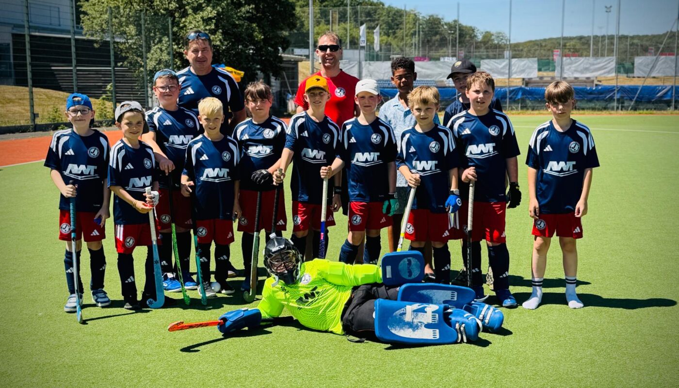 U10m: Hockey in der Heidenheimer Hitze